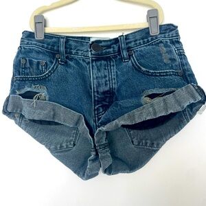 FOX BLACK BANDITS DENIM SHORT